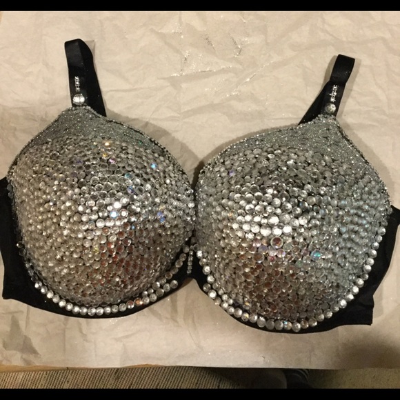 bedazzled bra